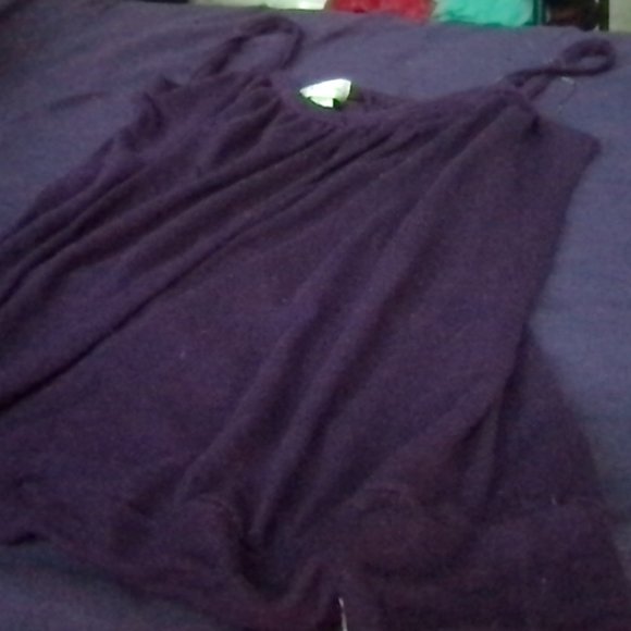 Dynamite Dark Purple Tank Top - Picture 3 of 4